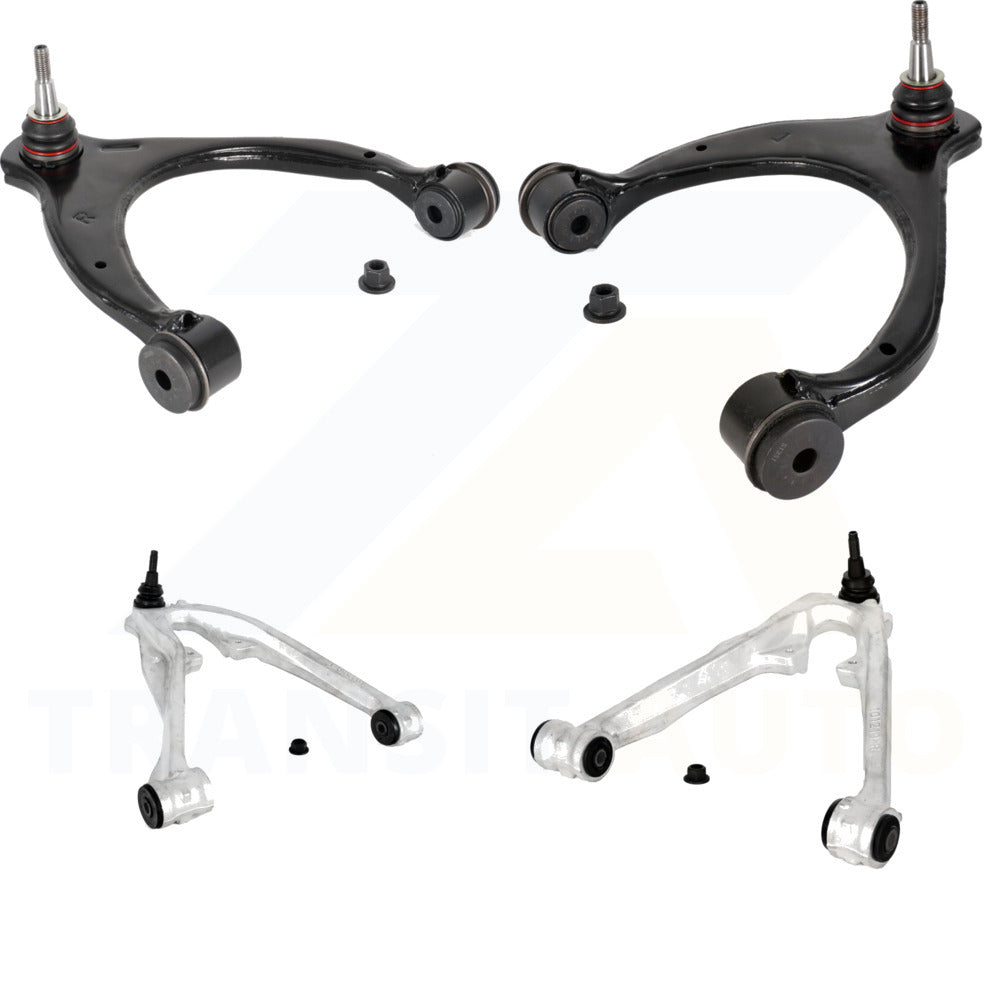 Front Suspension Control Arm Kit For Chevrolet Silverado 1500 GMC Sierra Cadillac Yukon XL Suburban Escalade ESV With Aluminum Steering Knuckles KTR-104124