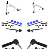 Front Suspension Control Arm And Ball Joint Assembly Steering Tie Rod End Stabilizer Bar Link Kit (8Pc) For Chevrolet Silverado 1500 GMC Sierra Tahoe Yukon Suburban Cadillac XL Escalade ESV KTR-104141
