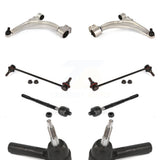 Front Suspension Control Arm And Ball Joint Assembly Steering Tie Rod End Stabilizer Bar Link Kit (8Pc) For Chevrolet Cruze Buick Verano Limited Volt KTR-104145