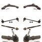 Front Suspension Control Arm And Ball Joint Assembly Steering Tie Rod End Stabilizer Bar Link Kit (8Pc) For 2010 Chevrolet HHR Turbocharged With FE5 KTR-104146