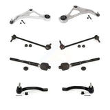 Front Suspension Control Arm And Ball Joint Assembly Steering Tie Rod End Stabilizer Bar Link Kit (8Pc) For Nissan Altima Maxima KTR-104153