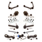 Front Control Arms Assembly And Lower Ball Joints Tie Rods Link Sway Bar Suspension Kit (13Pc) For Chevrolet Silverado 1500 Classic GMC Sierra Without Frame Bracket KTR-104182