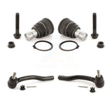 Front Suspension Ball Joint And Tie Rod End Kit For 2015 Mazda CX-9 KTR-104207