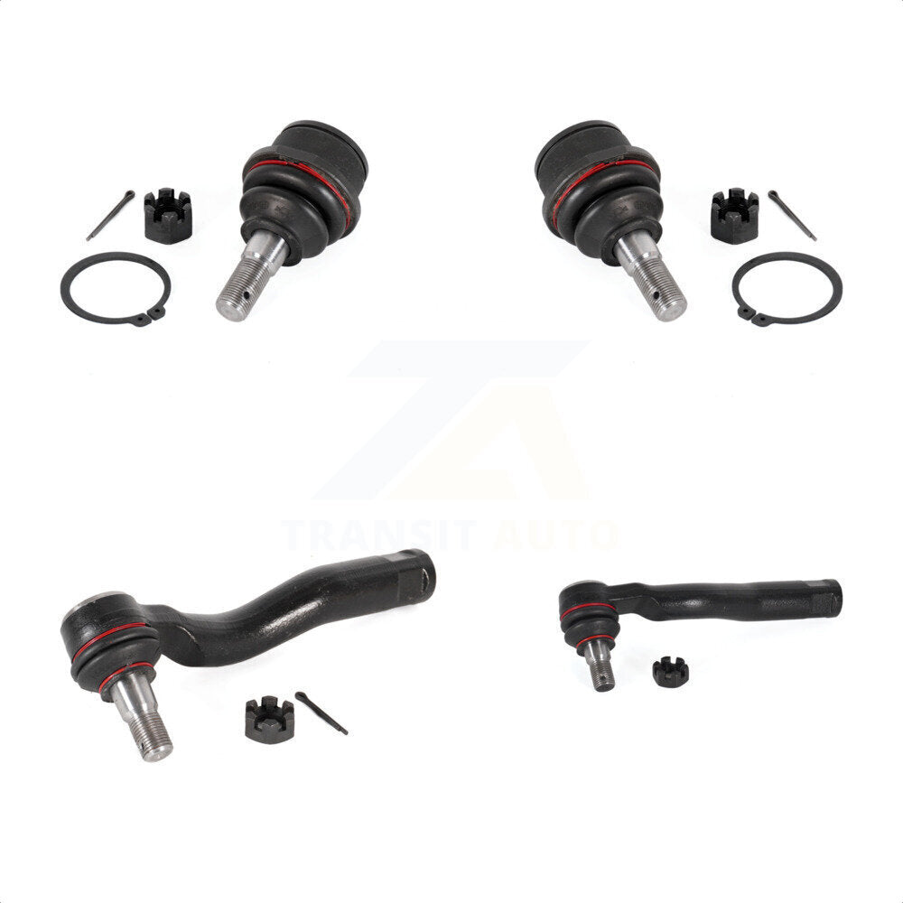 Front Suspension Ball Joint And Tie Rod End Kit For Toyota Tundra Sequoia KTR-104234