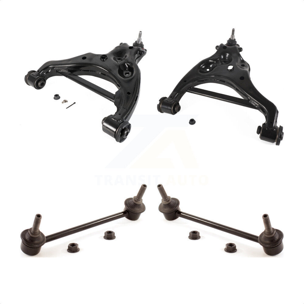 Front Suspension Control Arm And Ball Joint Assembly Stabilizer Bar Link Kit For Ford F-150 Studs Face The Same Direction KTR-104307