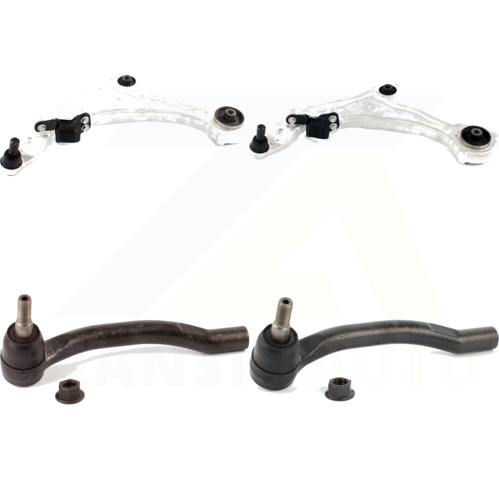 Front Suspension Control Arm Assembly And Tie Rod End Kit For 2009-2010 Nissan Murano KTR-104338