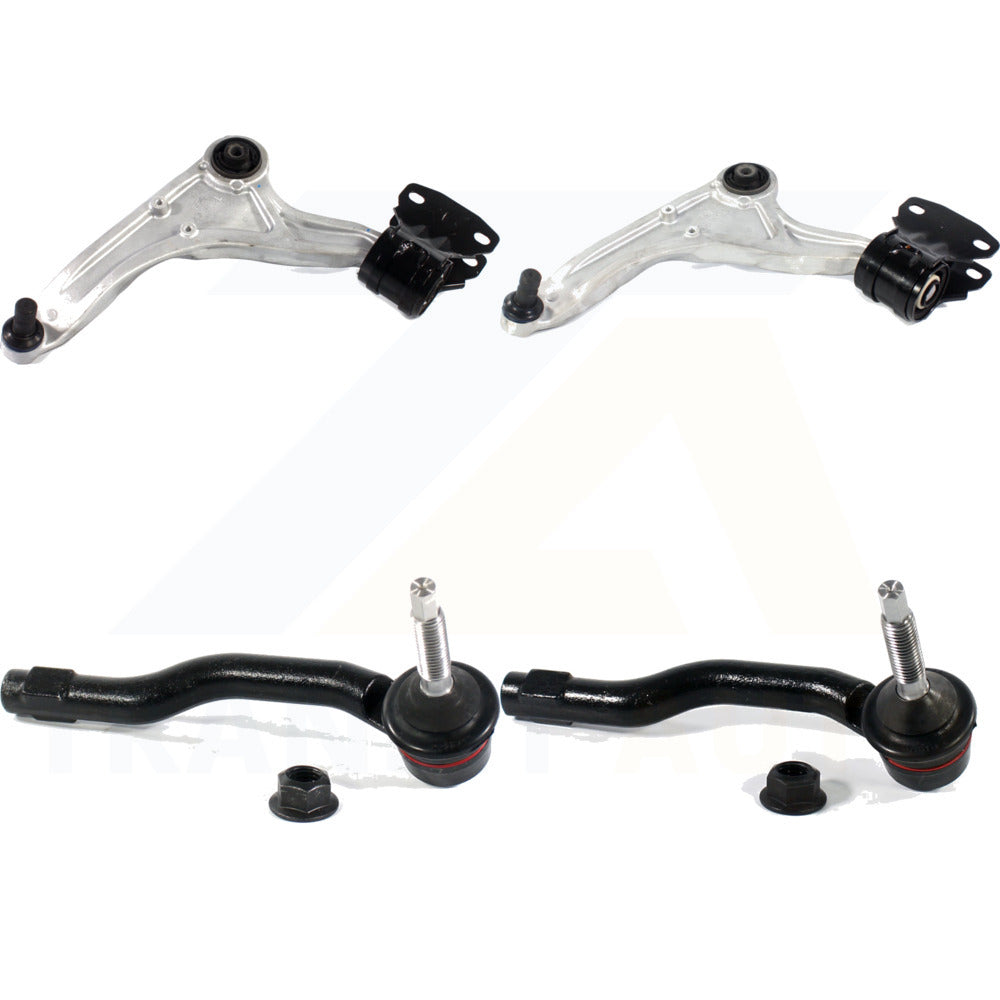 Front Suspension Control Arm Assembly And Tie Rod End Kit For 2019-2019 Ford Fusion Lincoln MKZ KTR-104341
