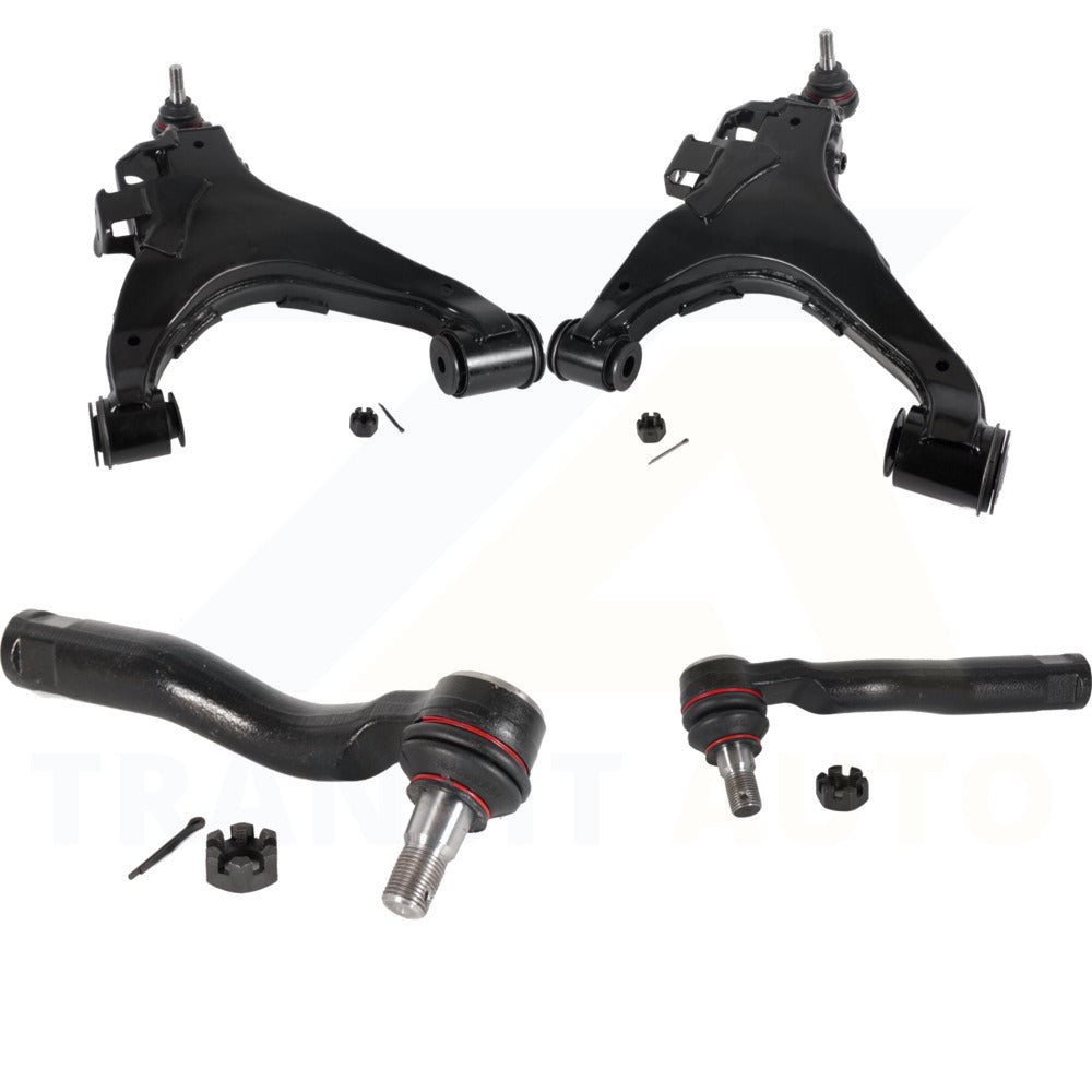 Front Suspension Control Arm Assembly And Tie Rod End Kit For Toyota Tundra Sequoia KTR-104352