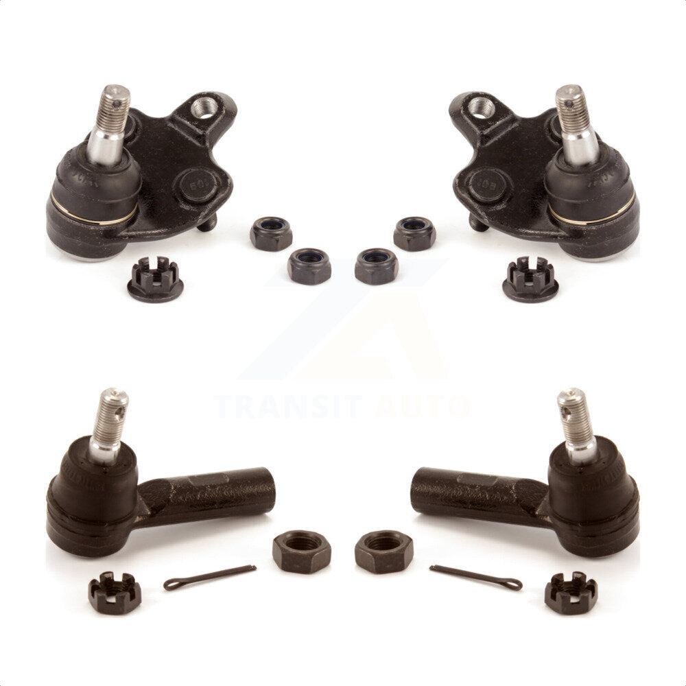 Front Suspension Ball Joint And Tie Rod End Kit For 2003-2008 Toyota Matrix Pontiac Vibe KTR-104370
