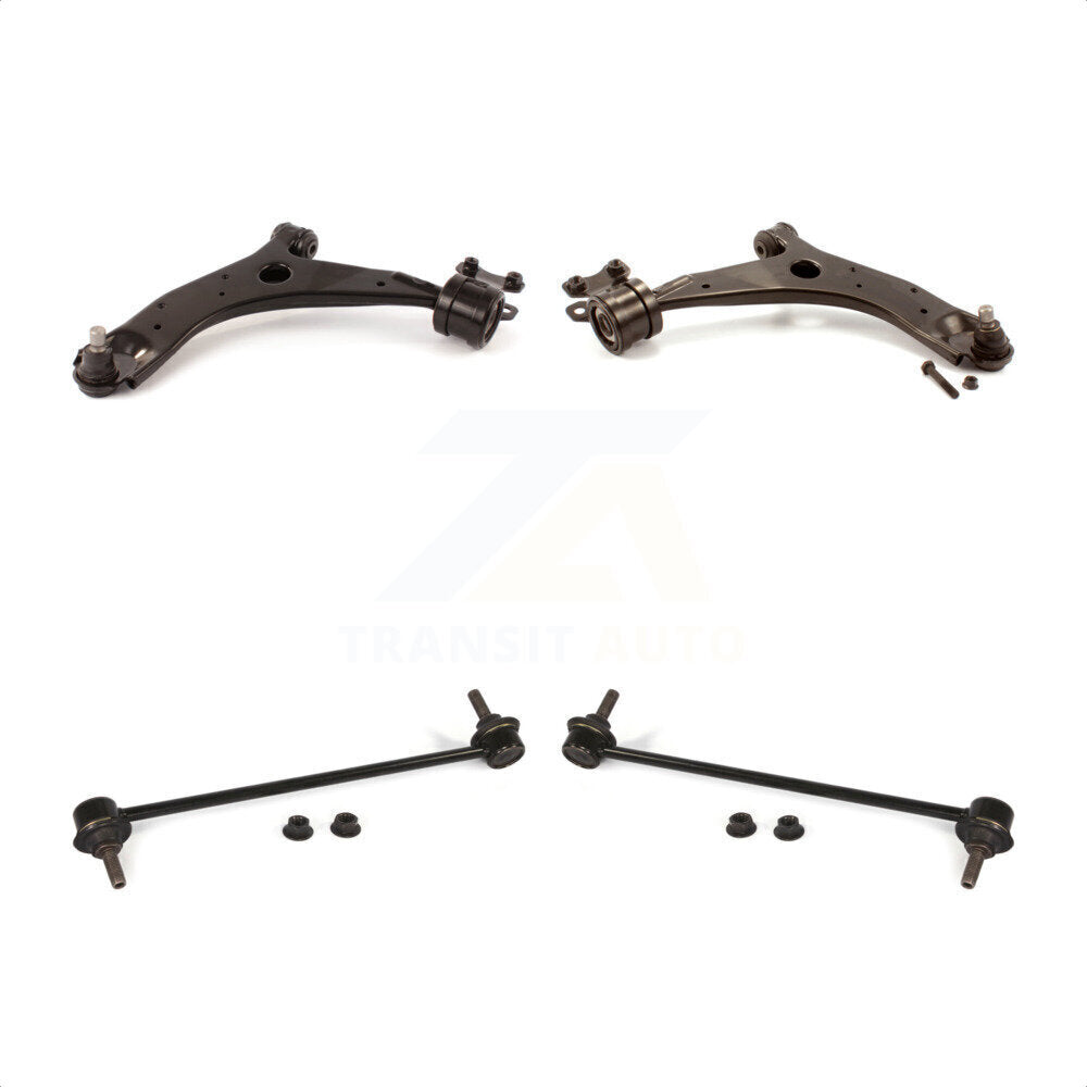 Front Suspension Control Arm And Ball Joint Assembly Stabilizer Bar Link Kit For 2007-2009 Mazda 3 Turbocharged KTR-104413
