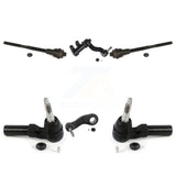 Front Steering Tie Rod End Ball Joints Idler Arm Pitman Kit For 2011-2019 Chevrolet Silverado 2500 HD GMC Sierra 3500 KTR-104432