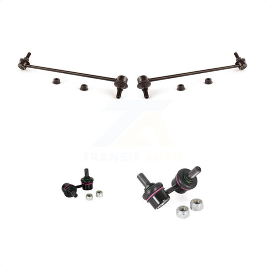 Front Rear Suspension Stabilizer Bar Link Kit For 2010-2011 Hyundai Genesis Coupe To 09 15 10 KTR-104434