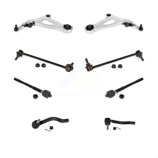 Front Suspension Control Arm And Ball Joint Assembly Steering Tie Rod End Stabilizer Bar Link Kit (8Pc) For Nissan Pathfinder INFINITI QX60 KTR-104451