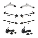 Front Suspension Control Arm And Ball Joint Assembly Steering Tie Rod End Stabilizer Bar Link Kit (8Pc) For Chrysler 200 With 17" Factory Wheels KTR-104462