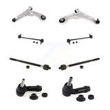 Front Suspension Control Arm And Ball Joint Assembly Steering Tie Rod End Stabilizer Bar Link Kit (8Pc) For Chrysler 200 With 17" Factory Wheels KTR-104463