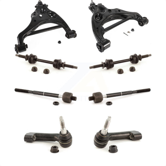 Front Suspension Control Arm And Ball Joint Assembly Steering Tie Rod End Stabilizer Bar Link Kit (8Pc) For Ford F-150 KTR-104468
