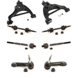 Front Suspension Control Arm And Ball Joint Assembly Steering Tie Rod End Stabilizer Bar Link Kit (8Pc) For Ford F-150 KTR-104468