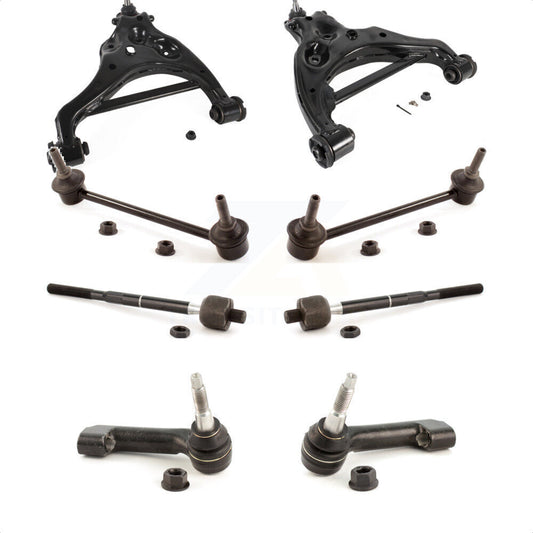Front Suspension Control Arm And Ball Joint Assembly Steering Tie Rod End Stabilizer Bar Link Kit (8Pc) For Ford F-150 Studs Face The Same Direction KTR-104469