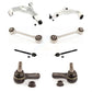 Front Suspension Control Arm And Ball Joint Assembly Steering Tie Rod End Stabilizer Bar Link Kit (8Pc) For Porsche Cayenne KTR-104471