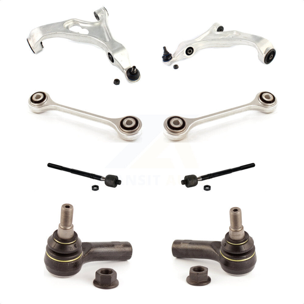 Front Suspension Control Arm And Ball Joint Assembly Steering Tie Rod End Stabilizer Bar Link Kit (8Pc) For Audi Q7 KTR-104476