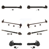 Front Suspension Control Arm And Ball Joint Assembly Steering Tie Rod End Stabilizer Bar Link Kit (8Pc) For 2010-2011 Hyundai Genesis Coupe To 09 15 10 KTR-104477