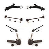 Front Suspension Control Arm And Ball Joint Assembly Steering Tie Rod End Stabilizer Bar Link Kit (8Pc) For Chevrolet Equinox GMC Terrain KTR-104478