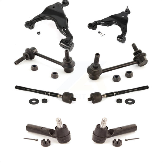 Front Suspension Control Arm And Ball Joint Assembly Steering Tie Rod End Stabilizer Bar Link Kit (8Pc) For Toyota Tacoma KTR-104479
