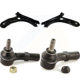 Front Suspension Control Arm Assembly And Tie Rod End Kit For 2012-2019 Volkswagen Passat Beetle KTR-104488