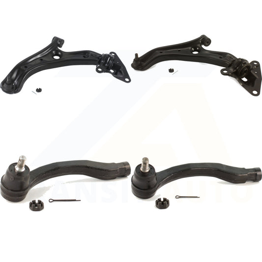 Front Suspension Control Arm Assembly And Tie Rod End Kit For Honda Fit Insight KTR-104491