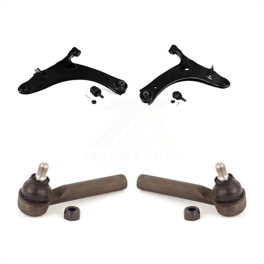 Front Suspension Control Arm Assembly And Tie Rod End Kit For Subaru XV Crosstrek KTR-104493
