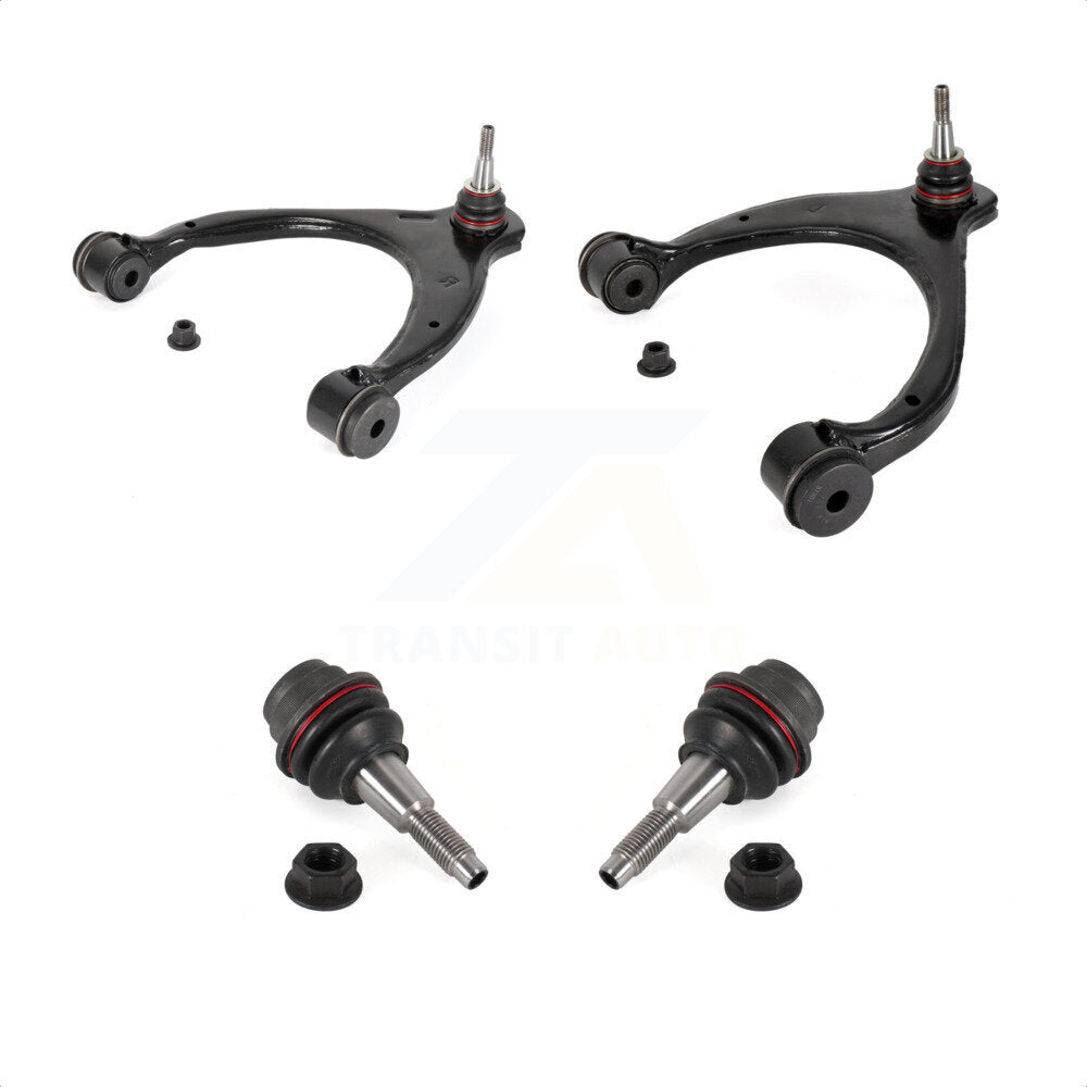 Front Suspension Control Arms And Lower Ball Joints Kit For Chevrolet Silverado 1500 GMC Sierra Tahoe Suburban Yukon Cadillac XL Escalade ESV With Aluminum Steering Knuckles KTR-104548