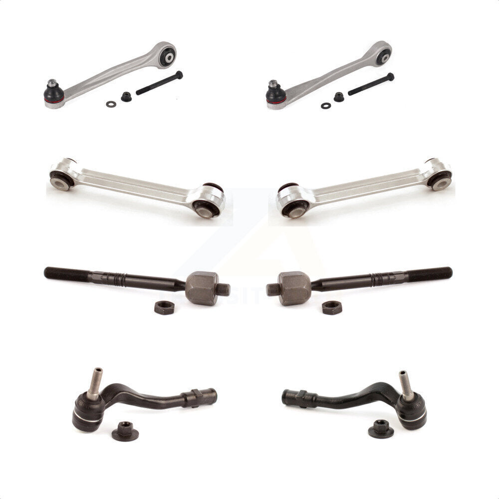 Front Suspension Control Arm And Ball Joint Assembly Steering Tie Rod End Stabilizer Bar Link Kit (8Pc) For Audi A4 Quattro A5 Q5 S5 S4 KTR-104552