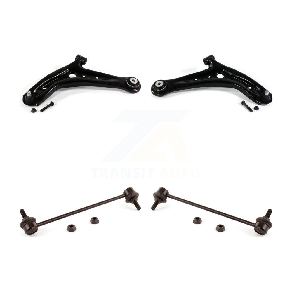 Front Suspension Control Arm And Ball Joint Assembly Stabilizer Bar Link Kit For Ford Fiesta KTR-104555