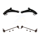 Front Suspension Control Arm And Ball Joint Assembly Stabilizer Bar Link Kit For Ford Fiesta KTR-104555