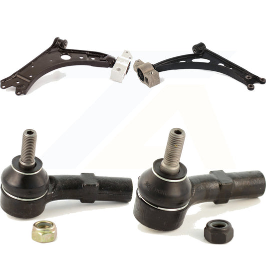 Front Suspension Control Arm And Tie Rod End Kit For Audi A3 Quattro Without Sport KTR-104558