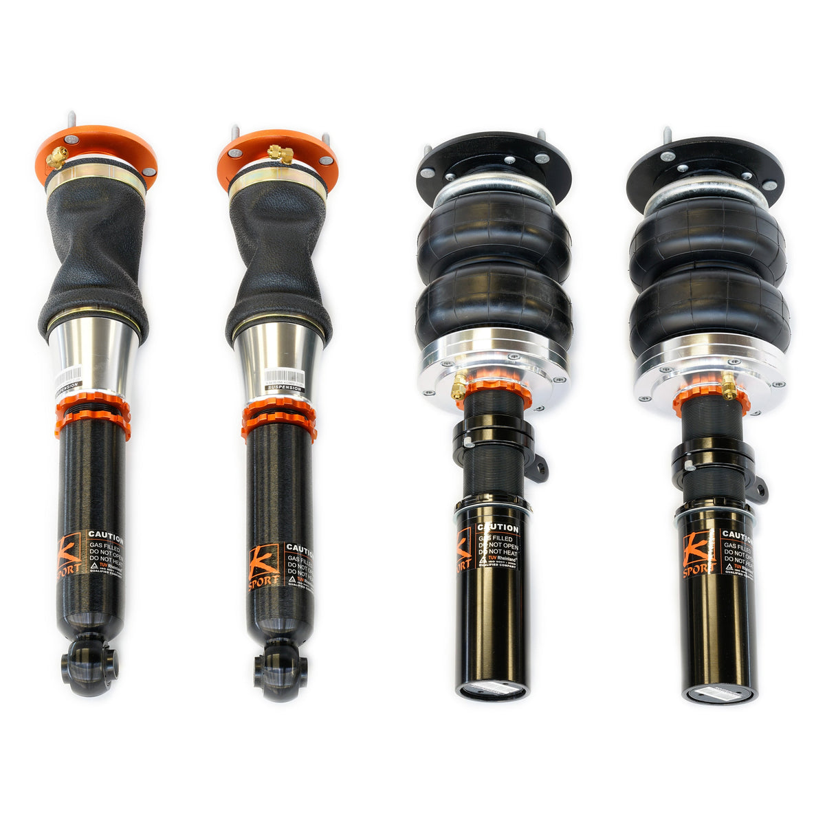 Ksport Airtech Air Suspension Kit - CHY050-ASO For Hyundai Tiburon 2003-2009