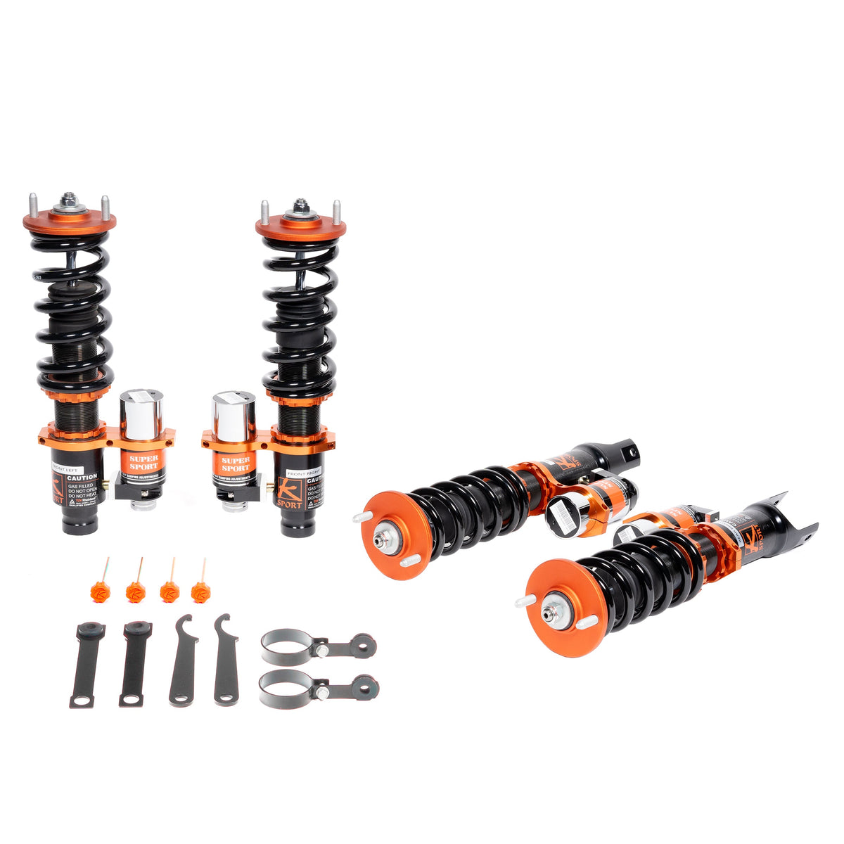 Ksport Kontrol Plus 2 Way Coilover Kit - CAU121-P2 For Audi TT Quattro 2006-2014