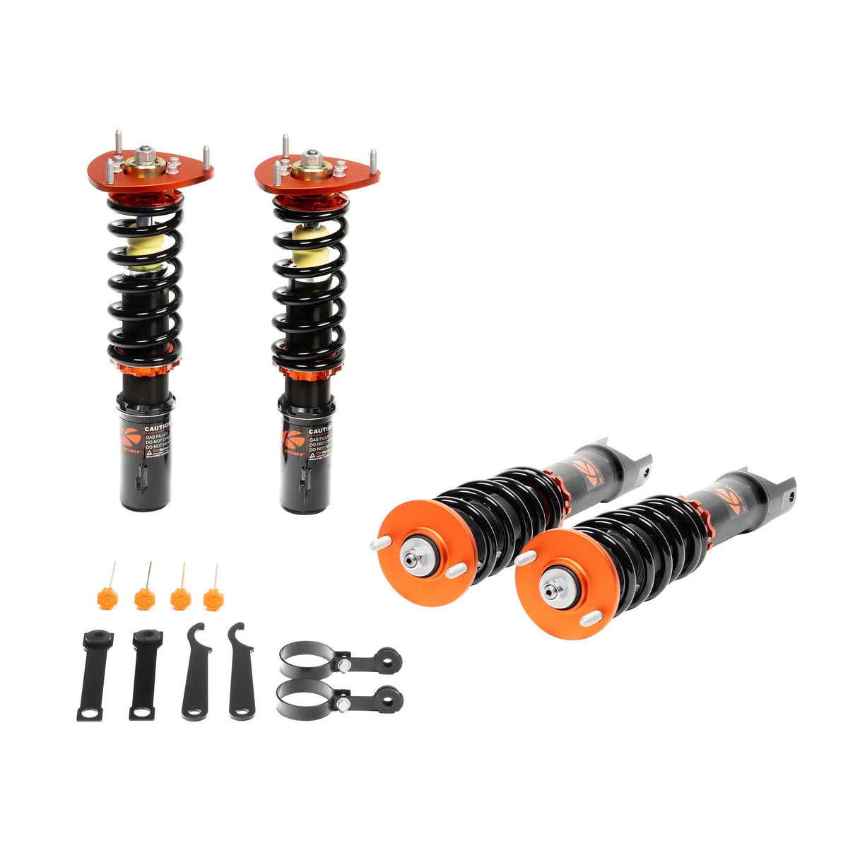 Ksport Version RR Road Race Coilover Kit - CVW362-RR For Volkswagen Golf 2015-2018