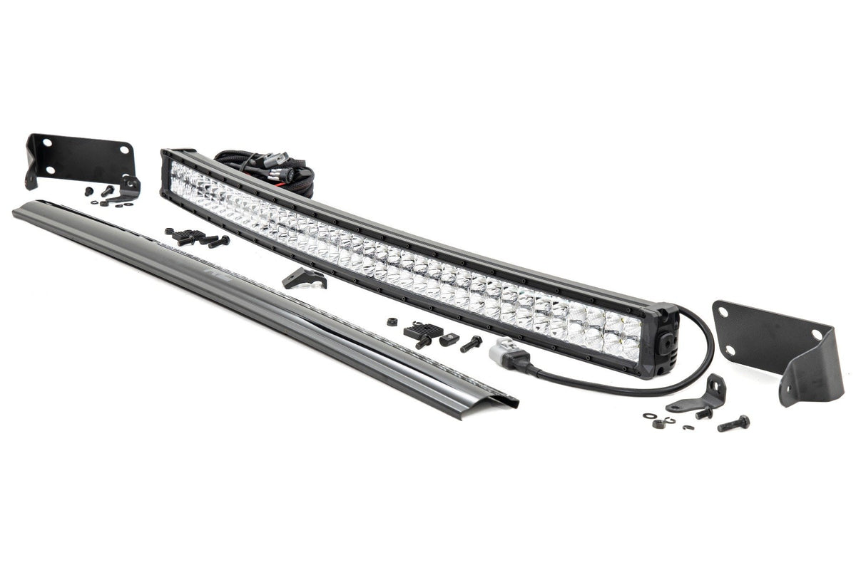 LED Light Kit | Bumper Mount | 40" Chrome Dual Row | Ram 2500/3500 (10-18)