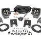 LED Light Kit | Fog Mount | 2" Black Pair | Amber DRL | Subaru Outback (15-19)