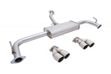 Lexus NX200T 2015+ Exhaust System - Stainless Rolled Tips - MR-ABE-LN15