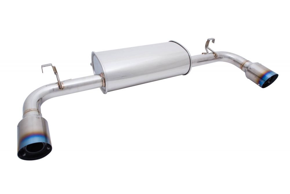Lexus SC430 01-10 Blue Titanium Tips Exhaust System - MR-ABE-LSC01-BT