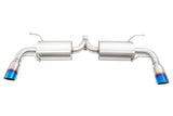 Mazda RX-8 09-13 Exhaust System (Burnt Tips) - MR-CBS-MRX80925-BT