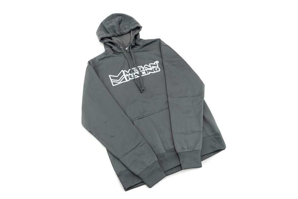 Megan Racing Logo Poly-tech Hoodie- Gray