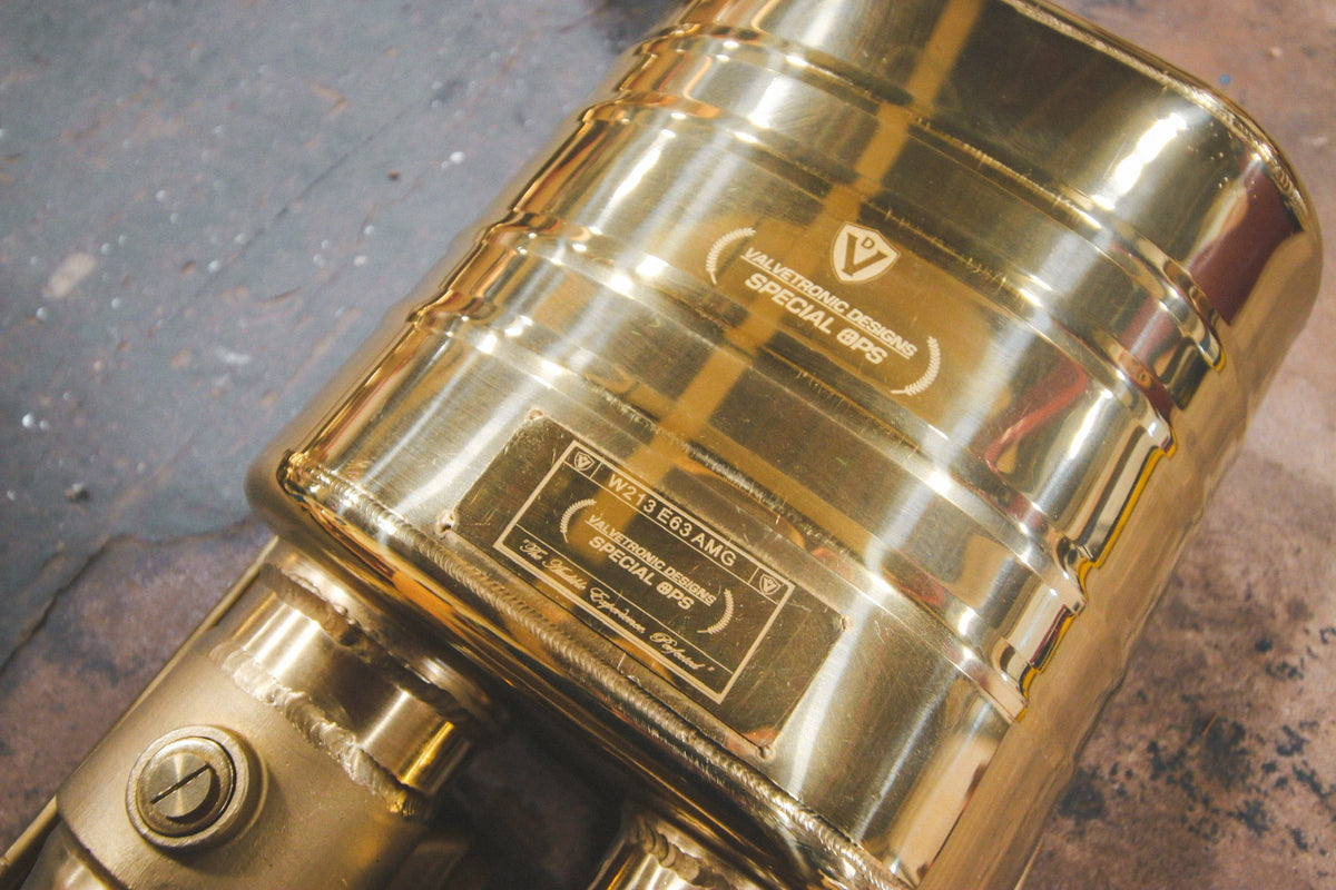 Mercedes W213 E63 AMG / AMGs Valved Sport Exhaust System