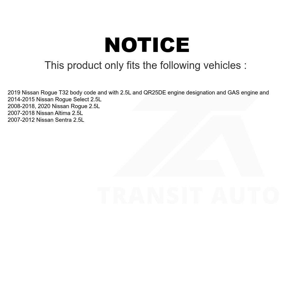 Mpulse Engine Crankshaft Position Sensor SEN-2CRK0061 For Nissan Altima Rogue Sentra Select