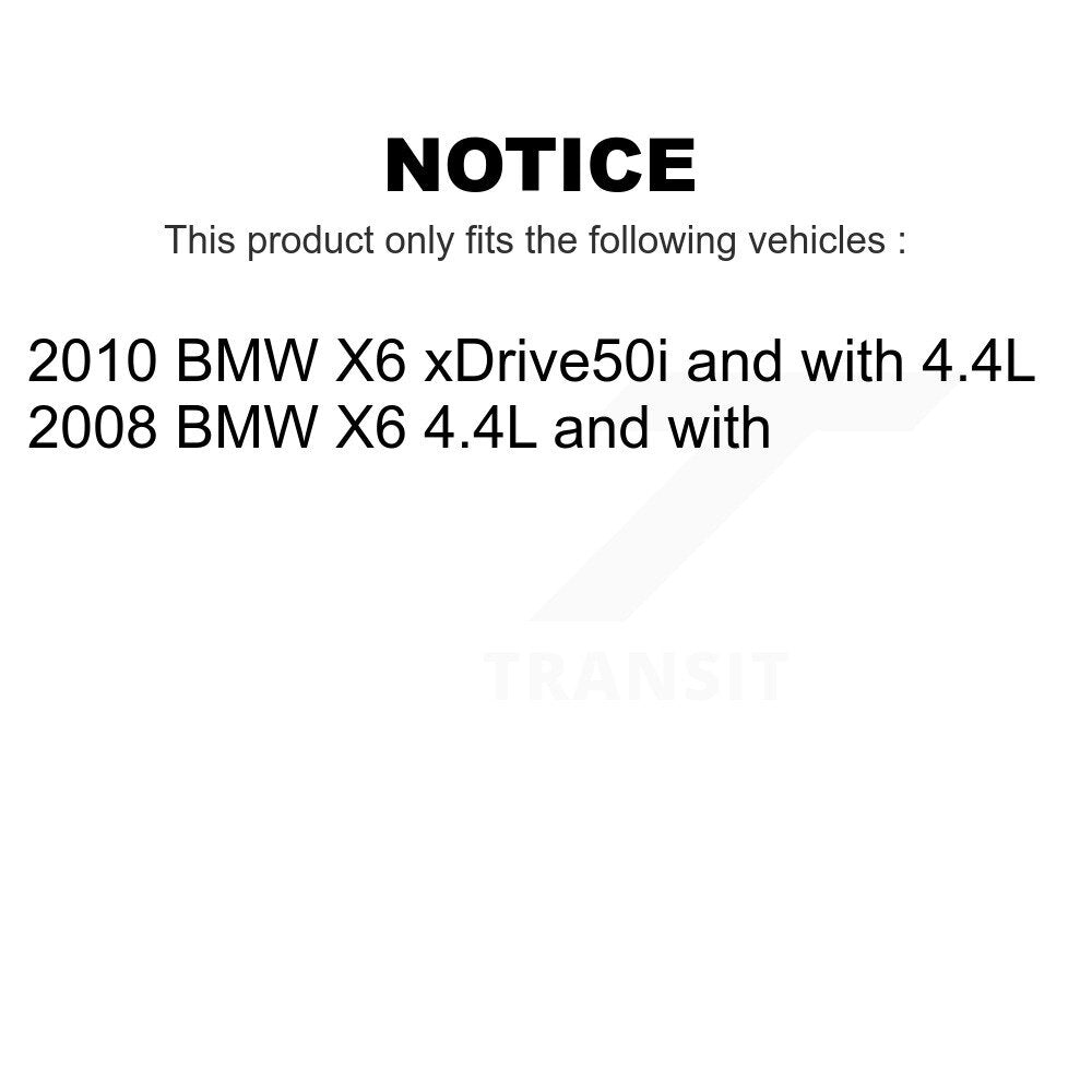 Mpulse Front Disc Brake Pads Wear Sensor (2 Pack) For BMW X6 KSE-100043