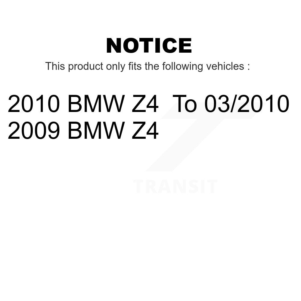 Mpulse Front Disc Brake Pads Wear Sensor (2 Pack) For BMW Z4 KSE-100103