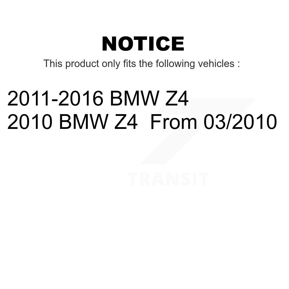Mpulse Front Disc Brake Pads Wear Sensor (2 Pack) For BMW Z4 KSE-100104