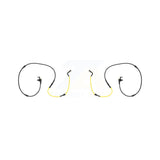 Mpulse Front Disc Brake Pads Wear Sensor (2 Pack) For Jaguar F-Pace Land Rover Range Velar w/ Harness KSE-100073